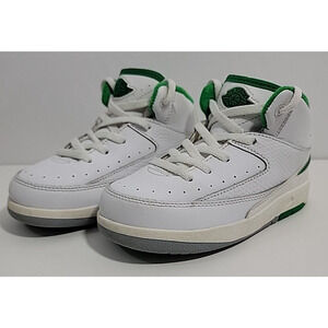 Air Jordan 2 Retro Lucky Green size 9C Toddler shoes DQ8563-103